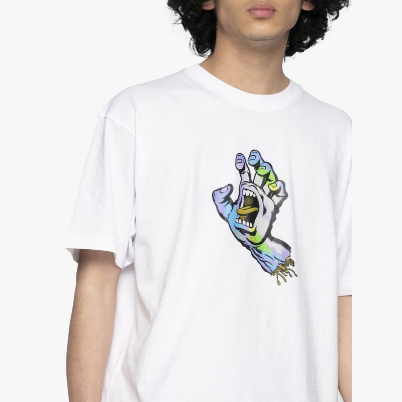 Santa Cruz Holo Screaming Hand - SCA TEE 8774 - Fuxia, Urban Tribes United