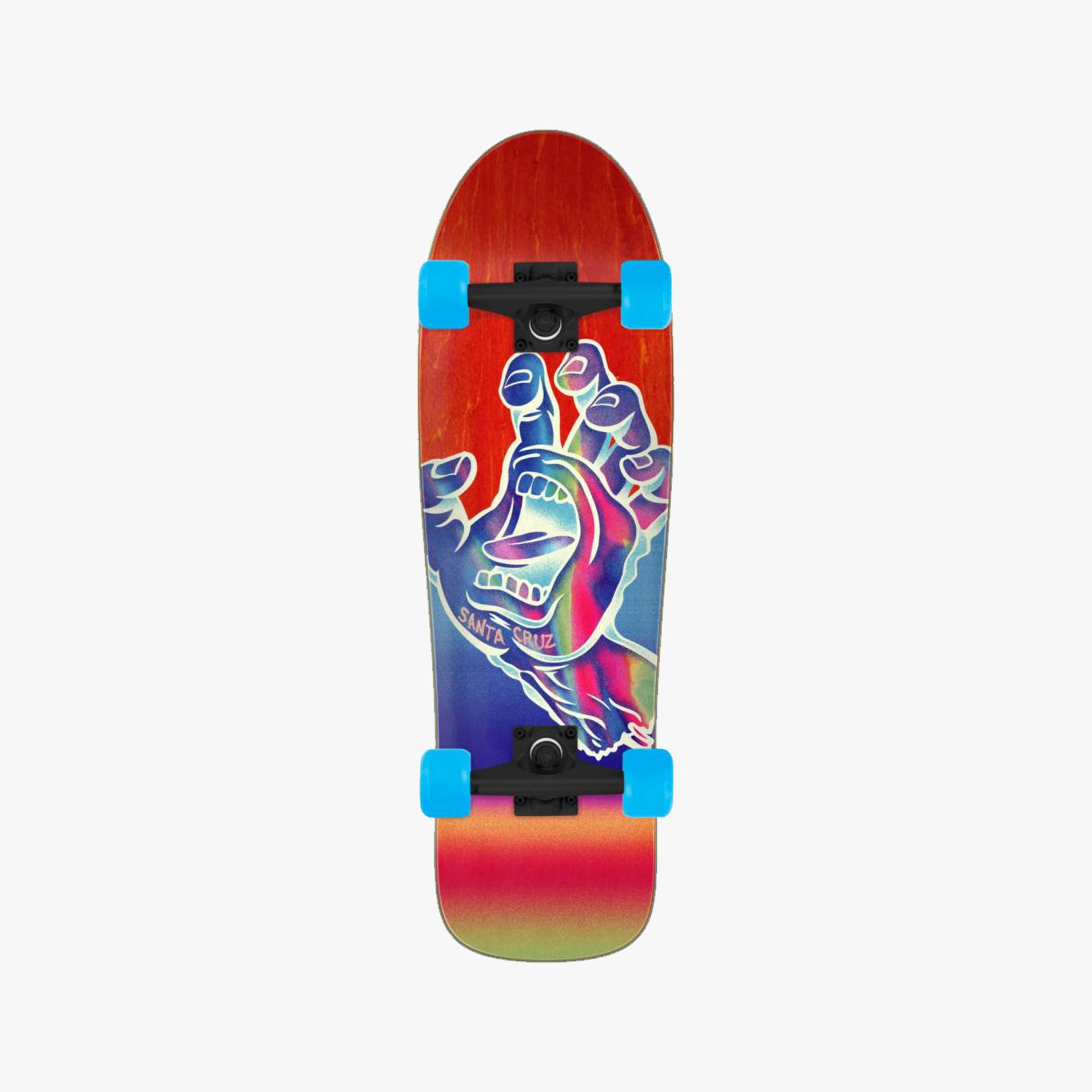 Santa Cruz Complete Iridescent Hand Shaped 9.7''