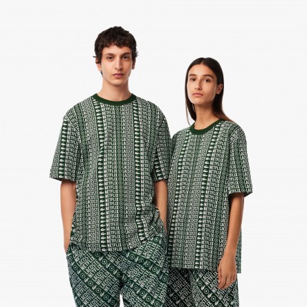Lacoste x Netflix Loose Fit Printed - TH7328 291 | Fuxia