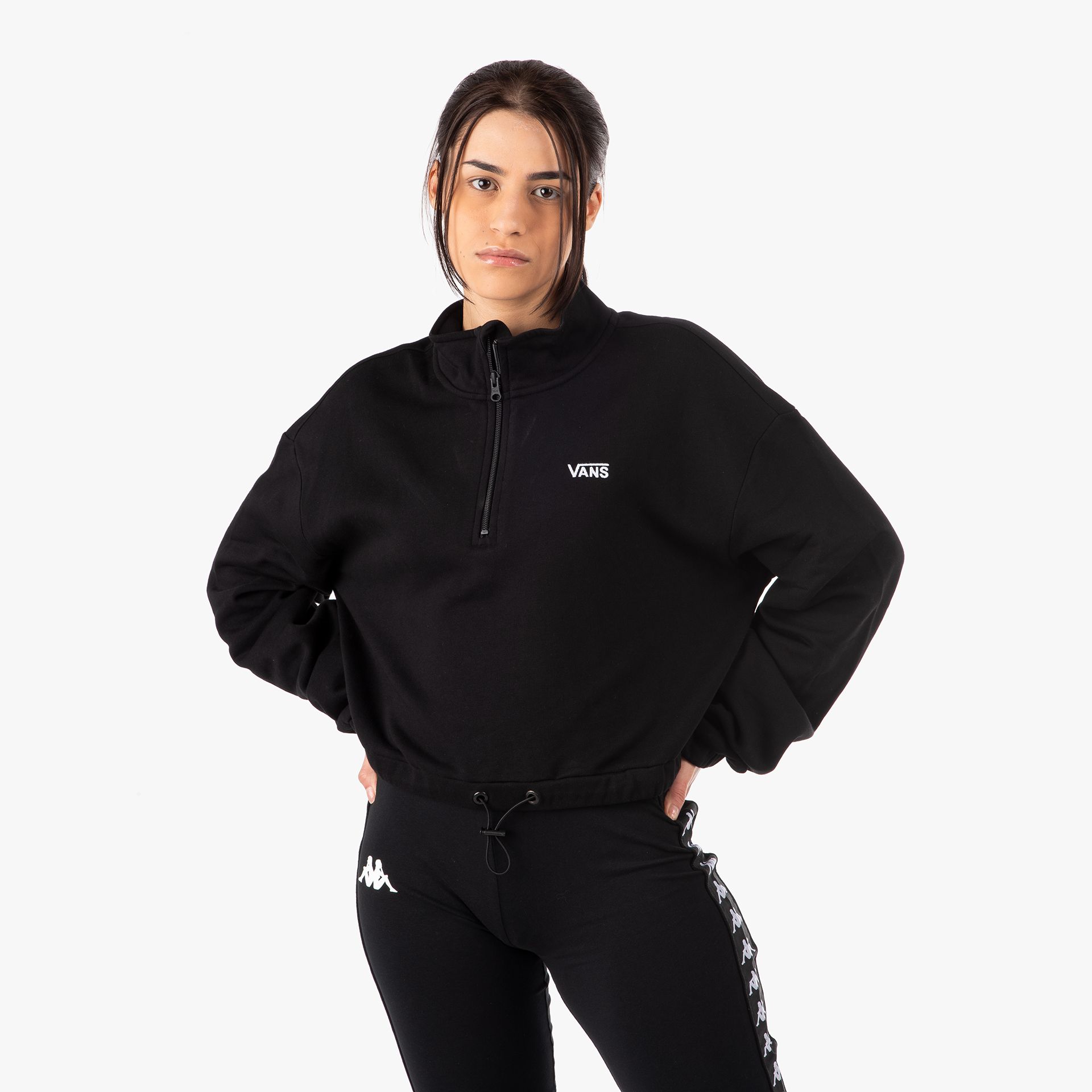 Vans Left Chest Half Zip W