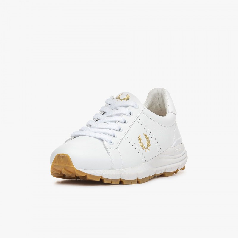 Fred Perry B723 Leather - B4303 100 | Fuxia, Urban Tribes United