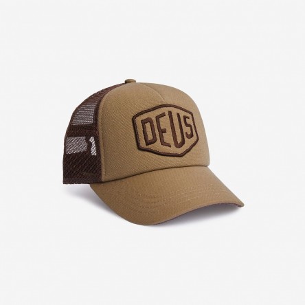 Deus Ex Machina Thinker Trucker - DMP237773 TAN | Fuxia