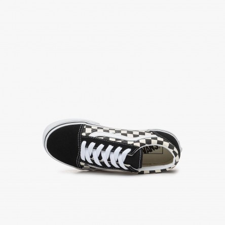 Vans Old Skool Primary Check K - VN0A38HBP0S | Fuxia