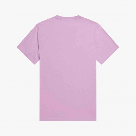 Fred Perry Raised Graphic - M4584 P93 | Fuxia