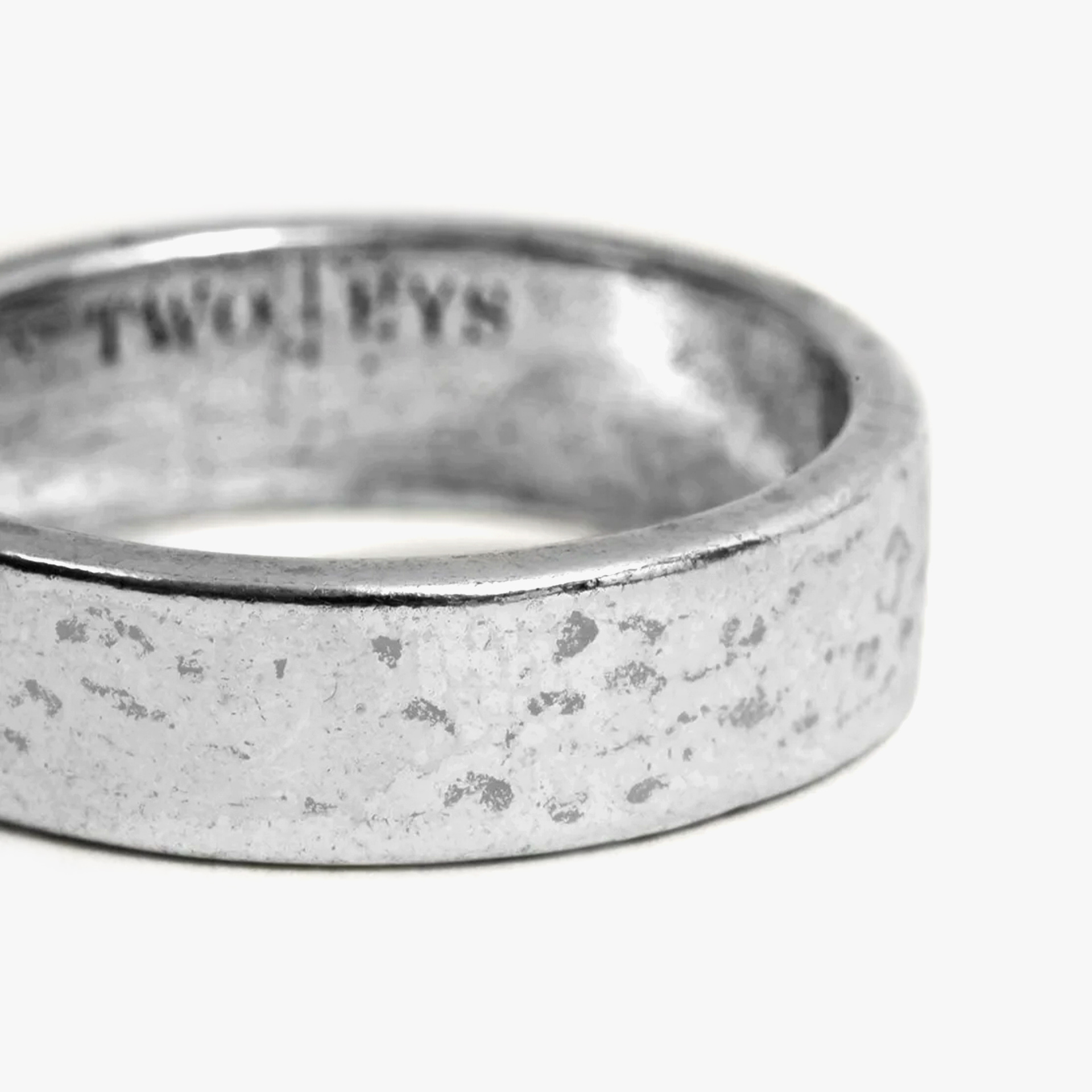 TwoJeys 01 Ring Silver