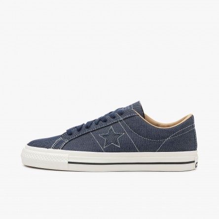 Converse One Star Pro Denim - A04149C | Fuxia
