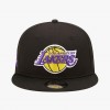 New Era LA Lakers Team Side Patch Black