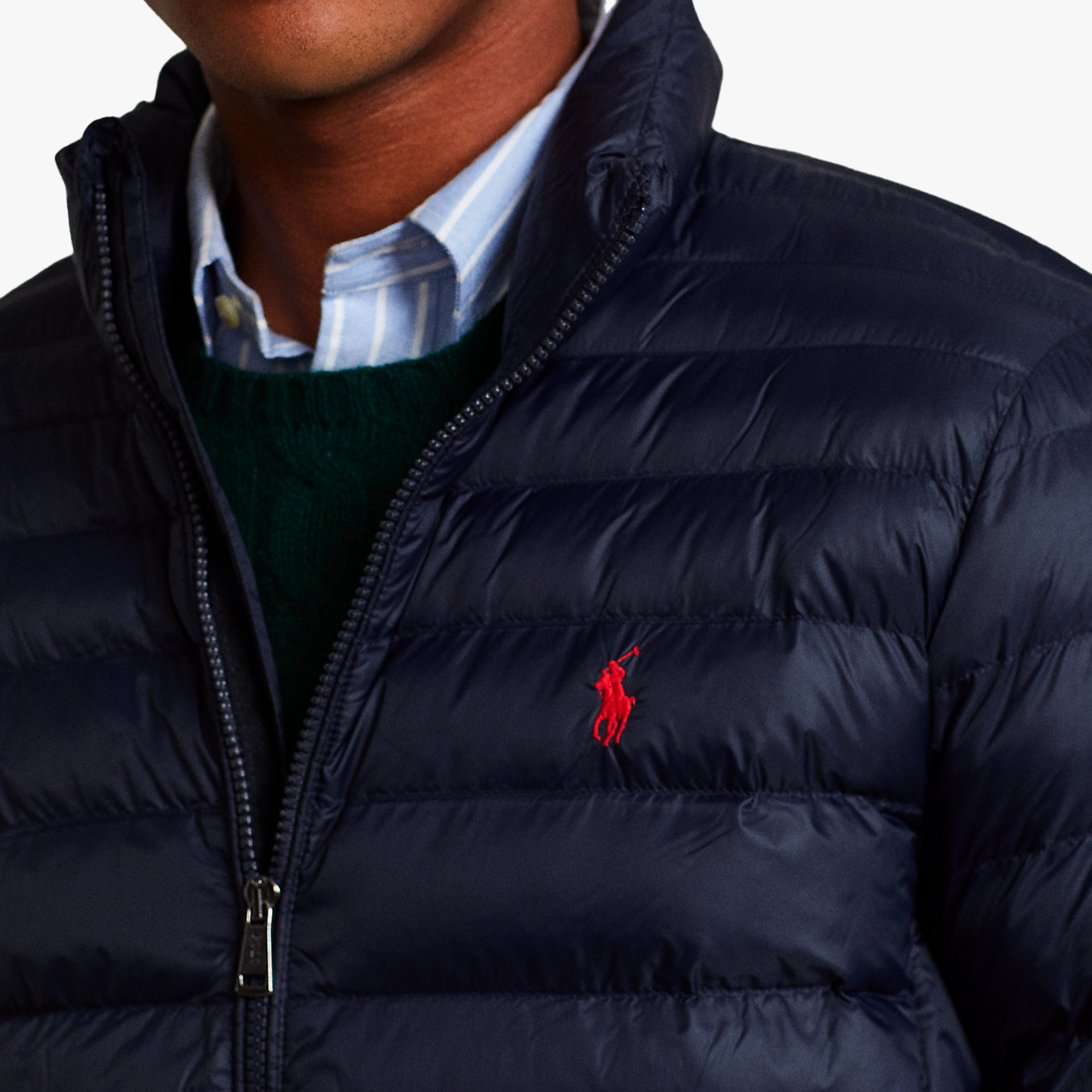 Polo Ralph Lauren Recycled Nylon-Terra