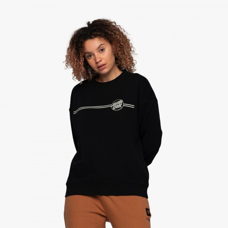 Santa Cruz Crew Opus Dot Stripe AG - SCA CRW 1188 - Fuxia, Urban Tribes United