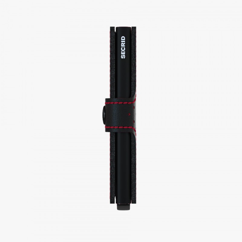 Secrid Mini Perforated - MPF BLACK RED | Fuxia