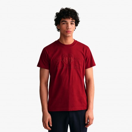 Gant Reg Tonal Shield - 2003140 604 | Fuxia