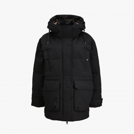 JJXX JXShallow Parka OTW - 12236481 BLK | Fuxia