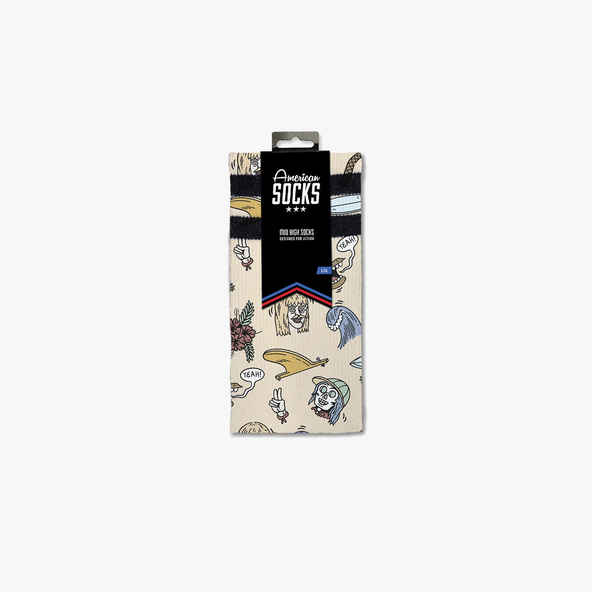 American Socks Stinky Surfer