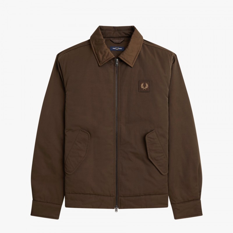 Fred Perry Padded With Zip - J6522 Q21 | Fuxia