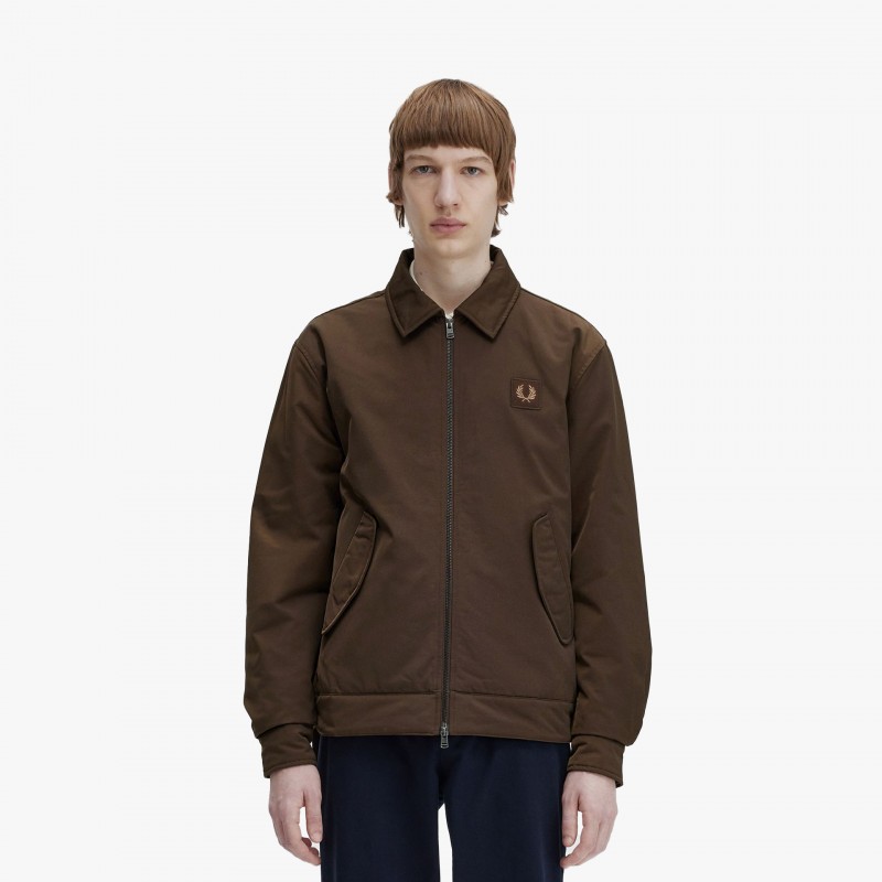 Fred Perry Padded With Zip - J6522 Q21 | Fuxia, Urban Tribes United