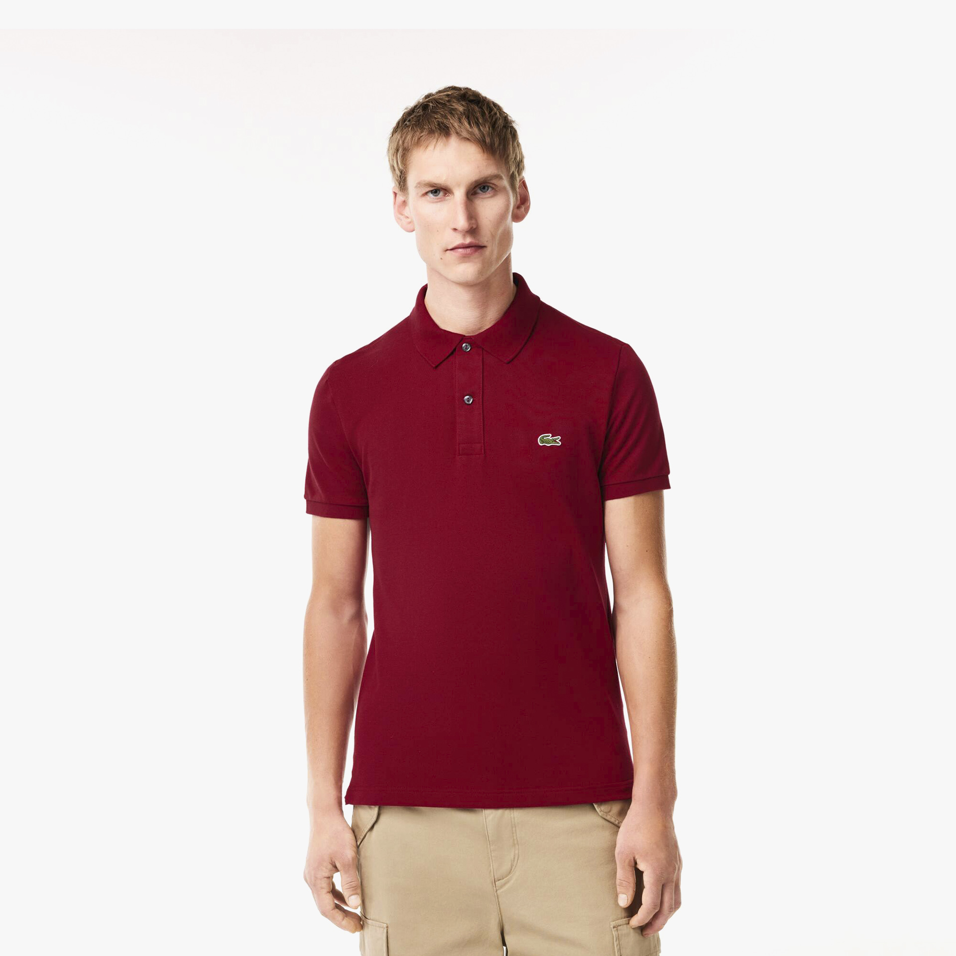 Lacoste Slim Fit Petit Piqué