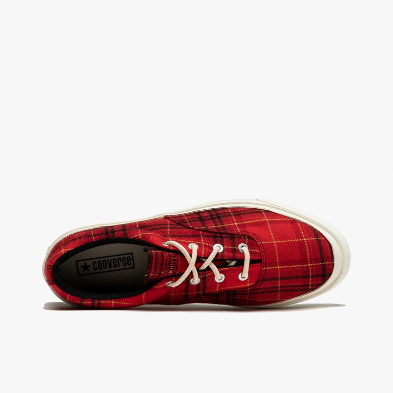 Converse Skid Grip Ox "Twisted Plaid" - 169219C | Fuxia, Urban Tribes United