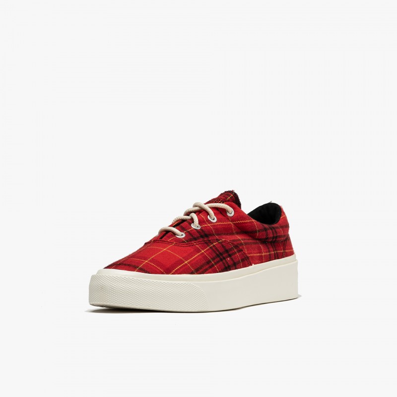 Converse Skid Grip Ox "Twisted Plaid" - 169219C | Fuxia, Urban Tribes United