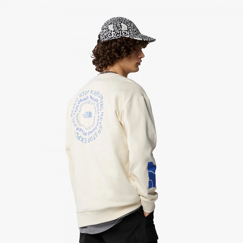 The North Face Graphic Crew Core - NF0A87F4QLI | Fuxia, Urban Tribes United