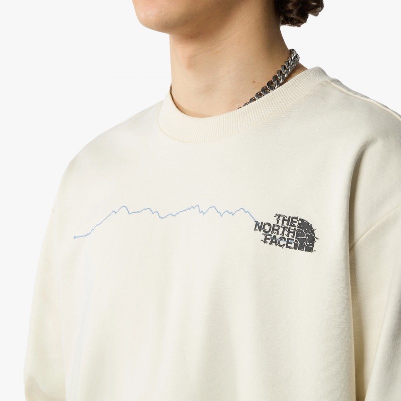 The North Face Graphic Crew Core - NF0A87F4QLI | Fuxia, Urban Tribes United