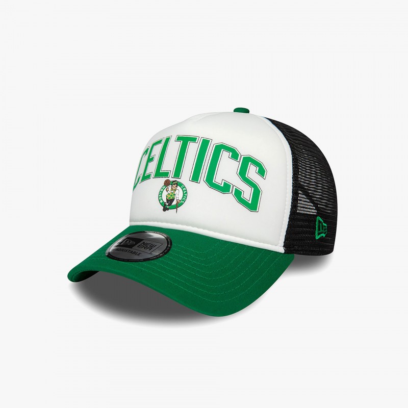 New Era NBA Retro Trucker Boston Celtics - 60434970E | Fuxia