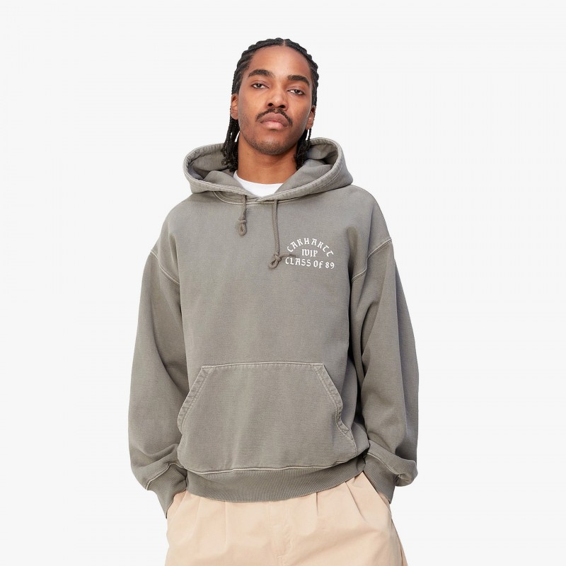 Carhartt WIP Hooded Script Embroidery - I033269 23R GD | Fuxia, Urban Tribes United