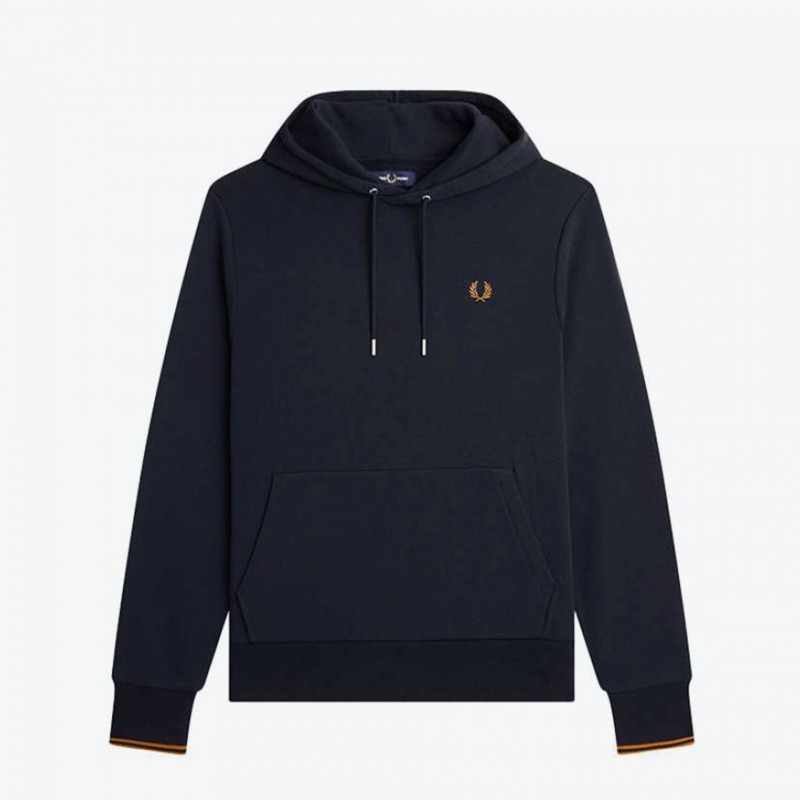 Fred Perry Tipped Hooded - M2643 R63 | Fuxia, Urban Tribes United