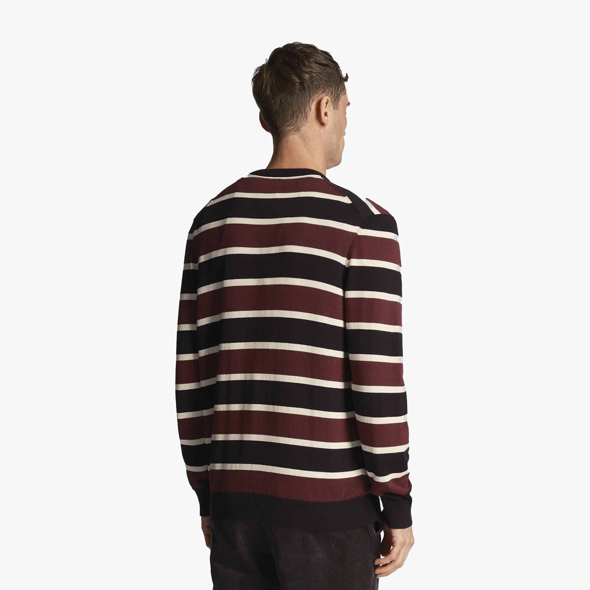 Lyle & Scott Striped Crew