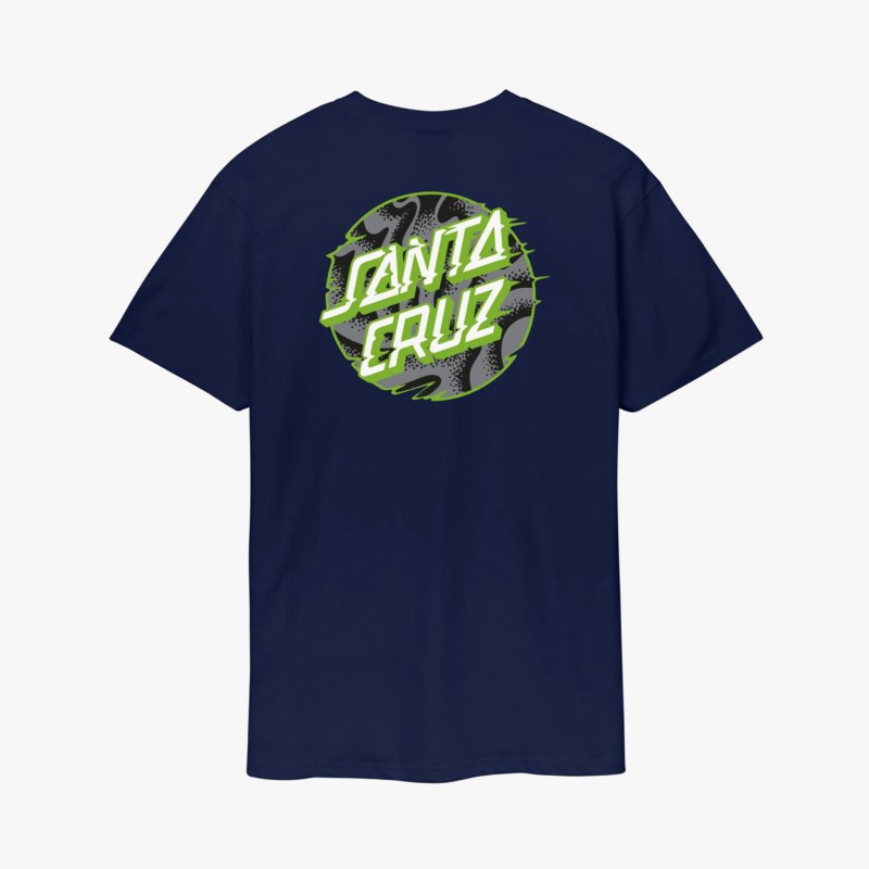 Santa Cruz Vivid Slick Dot - SCA TEE 10781 - Fuxia, Urban Tribes United