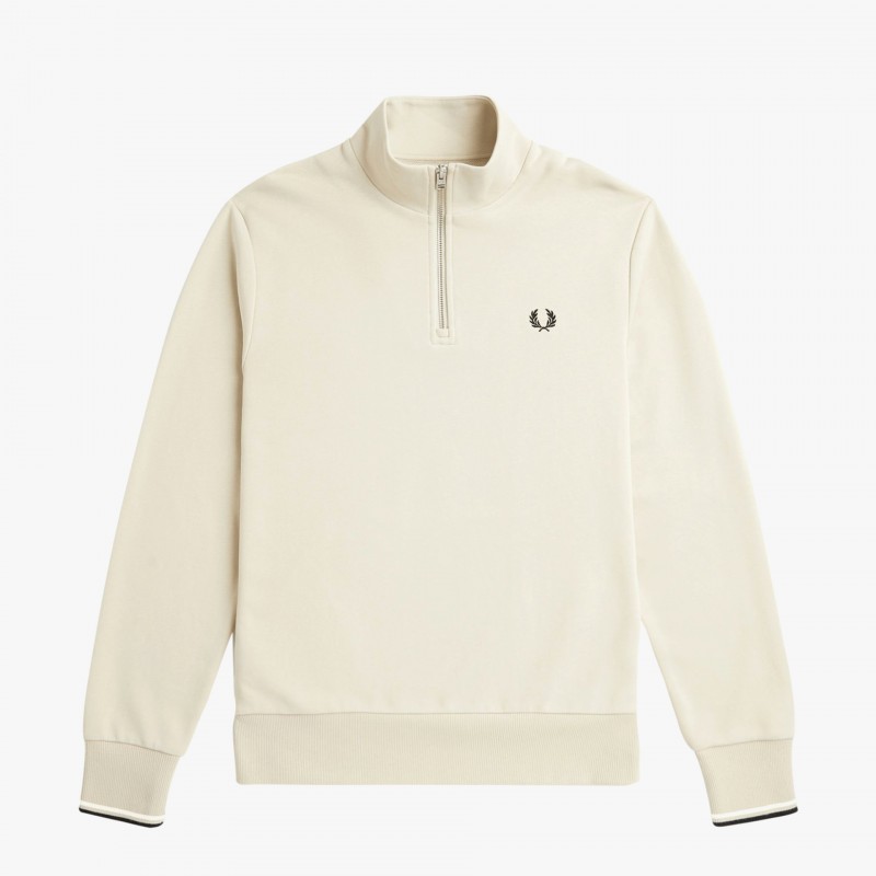 Fred Perry Half Zip - M3574 V54 | Fuxia, Urban Tribes United
