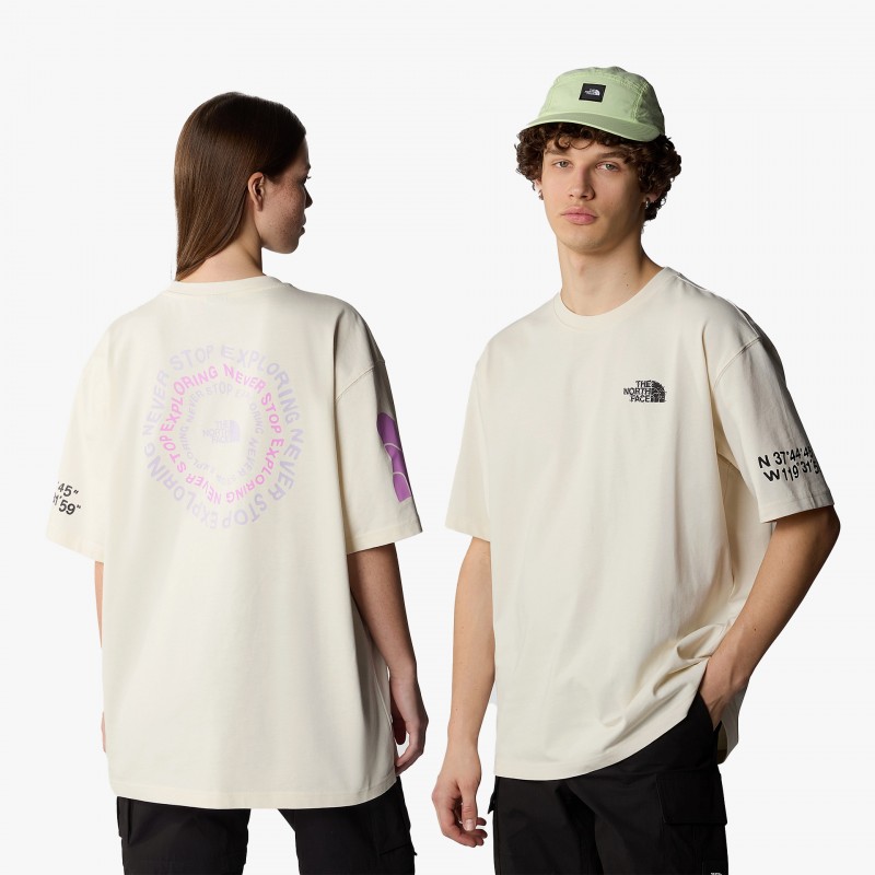 The North Face Graphic S/S - NF0A87F6QLI | Fuxia, Urban Tribes United