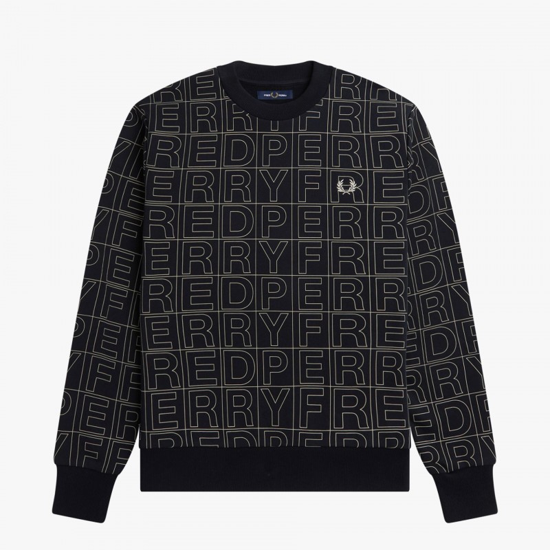 Fred Perry Spellout Graphic - M7719 102 | Fuxia, Urban Tribes United
