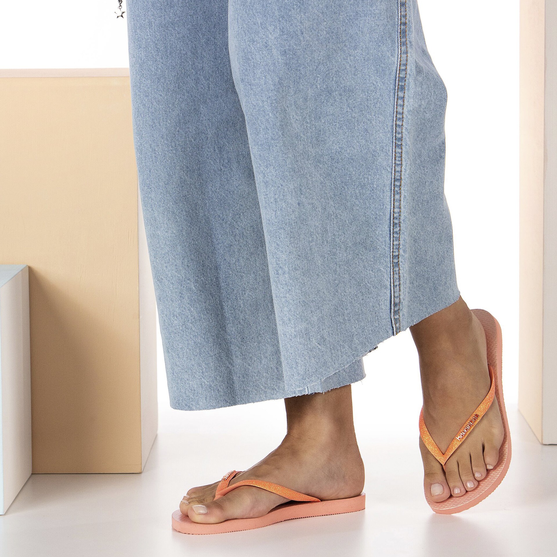 Havaianas Slim Glitter Iridescent
