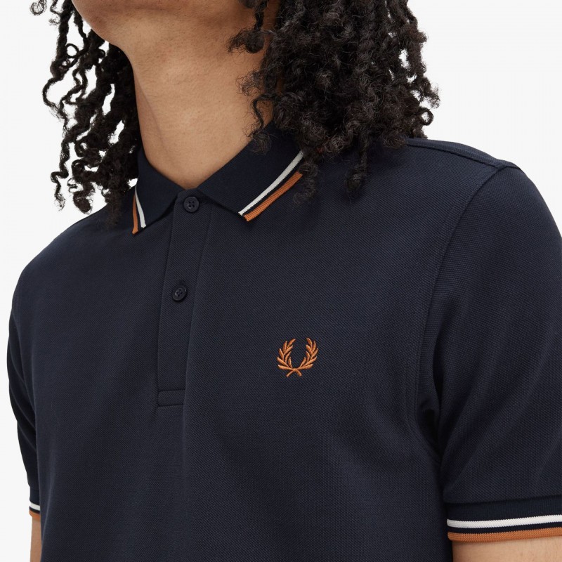 Fred Perry Slim Fit Twin - M3600 V33 | Fuxia, Urban Tribes United