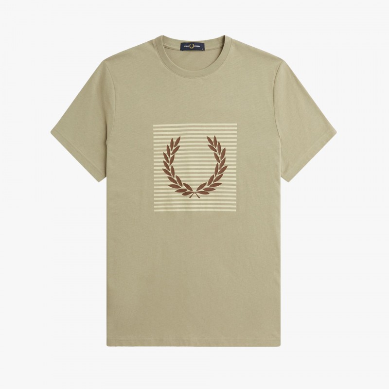 Fred Perry TStriped Laurel Wreath Fred Perry TStriped Laurel Wreath