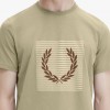 Fred Perry TStriped Laurel Wreath