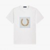 Fred Perry TStriped Laurel Wreath