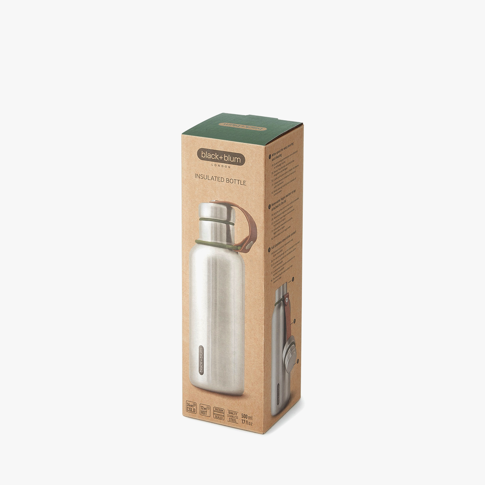 black + blum Insulated Water Bottle Small 500 ml