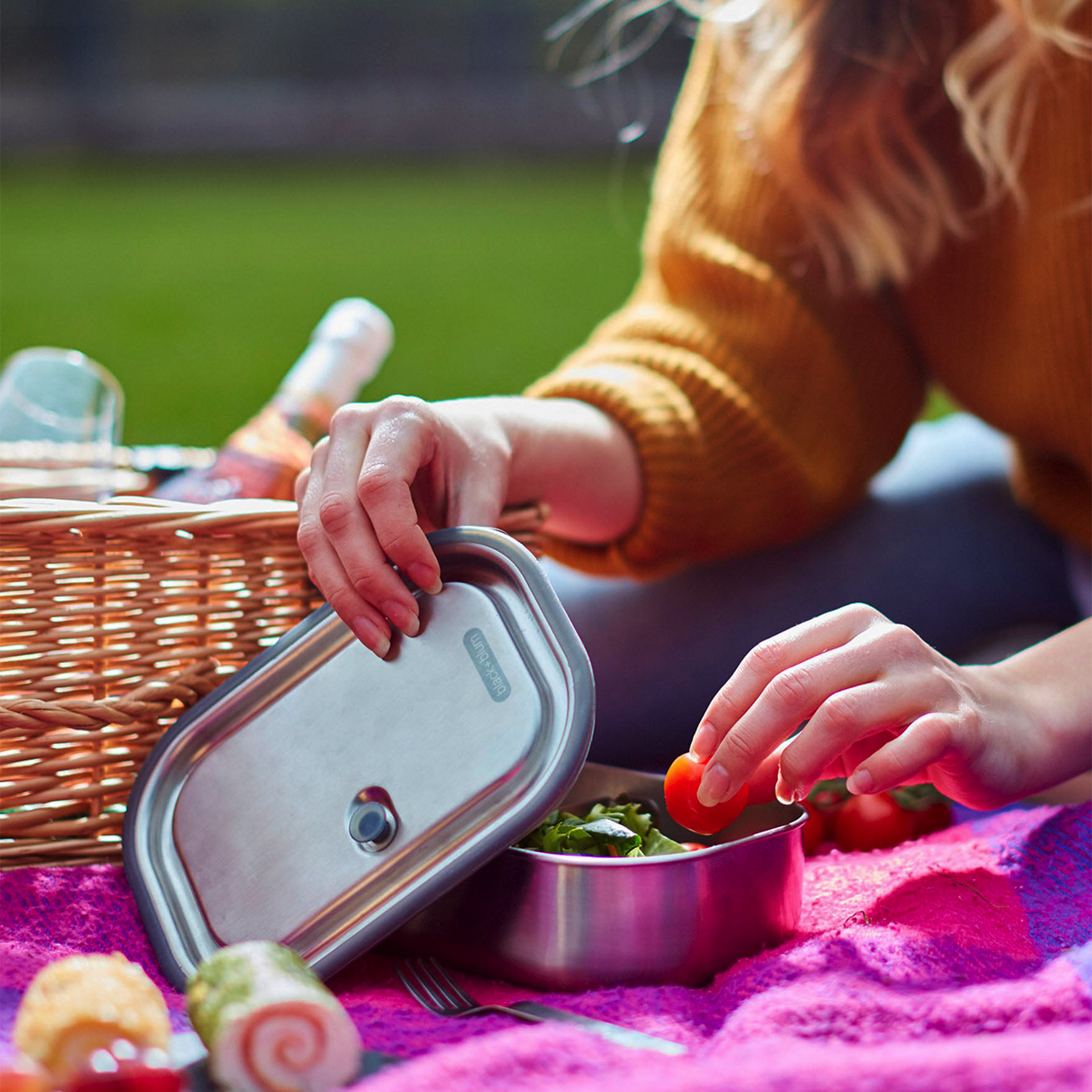 black + blum Stainless Steel Lunch Box Large 1L