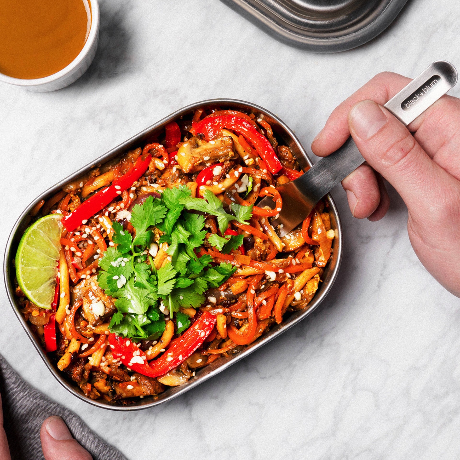 black + blum Stainless Steel Lunch Box Small 600 ml