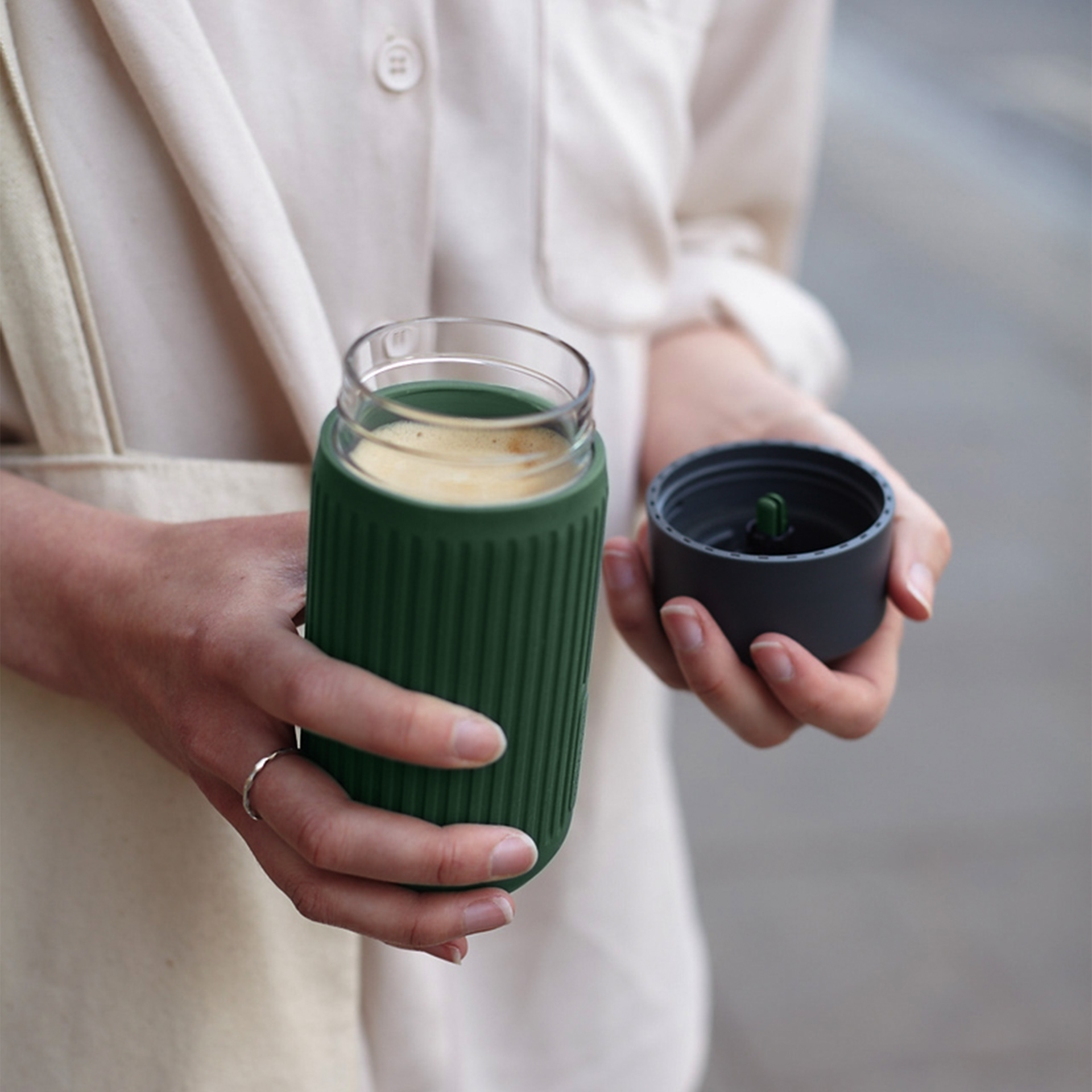 black + blum Glass Travel Cup 340 ml