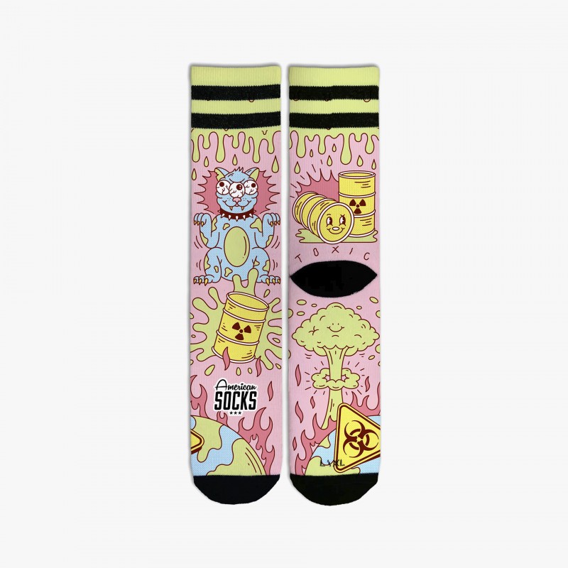 American Socks Radioactive - AS361 | Fuxia, Urban Tribes United