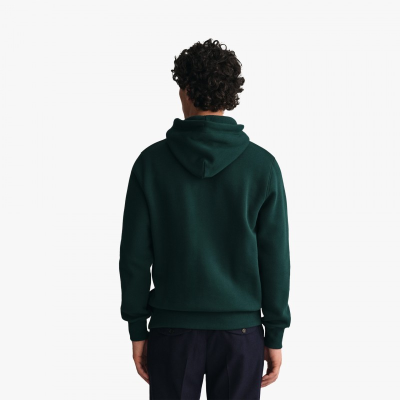 Gant Reg Shield Hoodie - 2007058 374 | Fuxia, Urban Tribes United