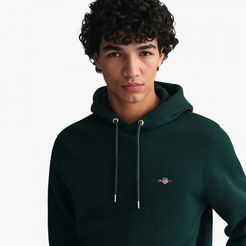 Gant Reg Shield Hoodie - 2007058 374 | Fuxia, Urban Tribes United