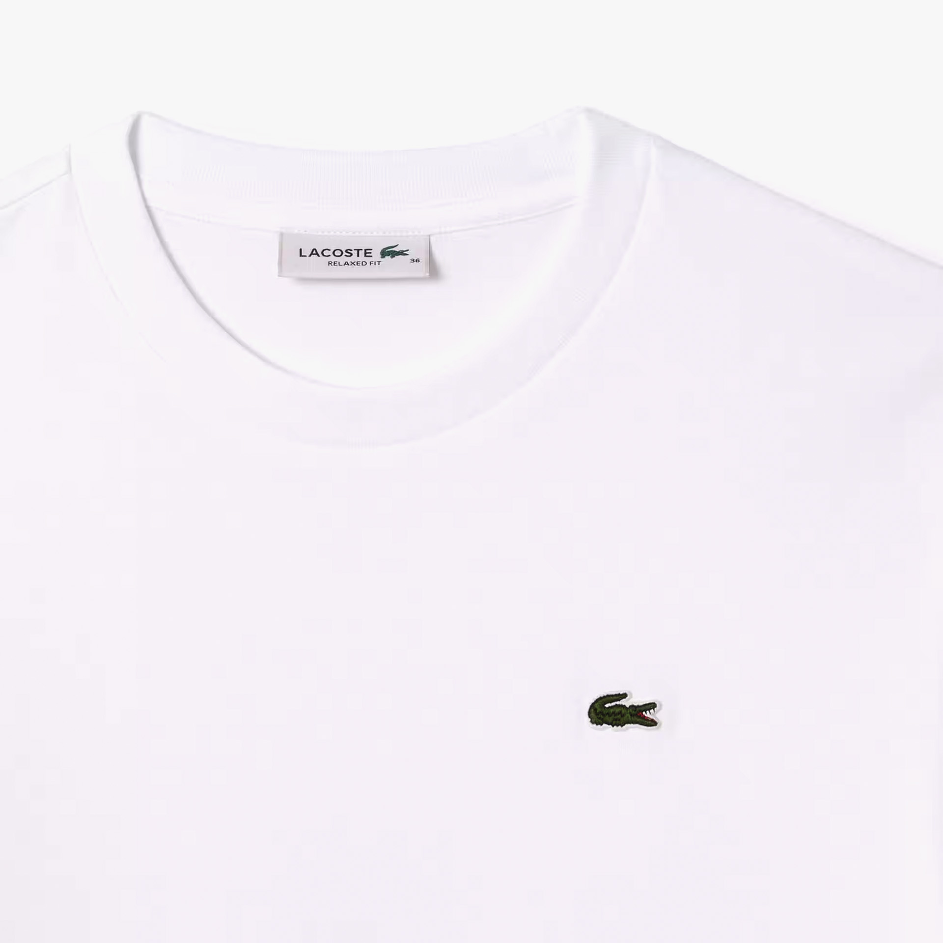 Lacoste Relaxed Fit Plain Soft Cotton W