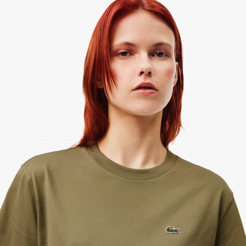 Lacoste Relaxed Fit Plain Soft Cotton W - TF7215 BMY | Fuxia, Urban Tribes United