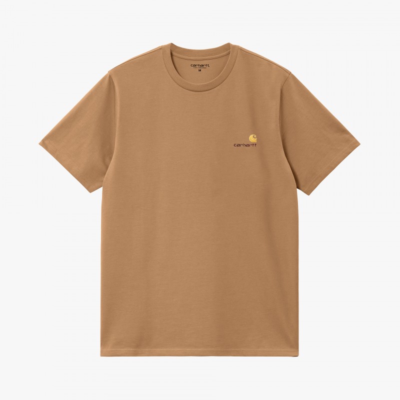 Carhartt WIP S/S American Script - I029956 2FS XX | Fuxia, Urban Tribes United