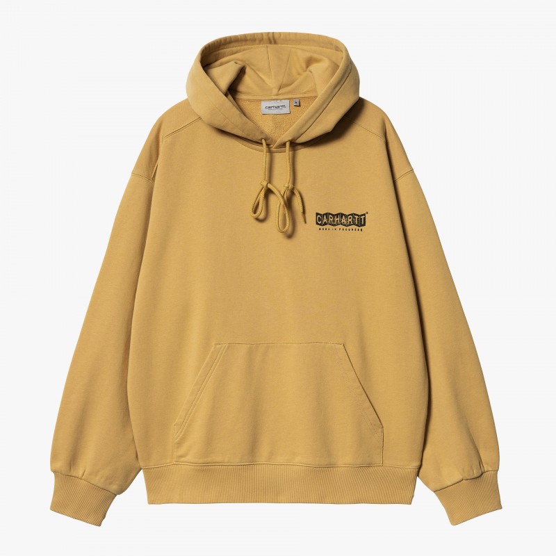 Carhartt WIP Hooded Stamp - I033621 23F 06 | Fuxia, Urban Tribes United