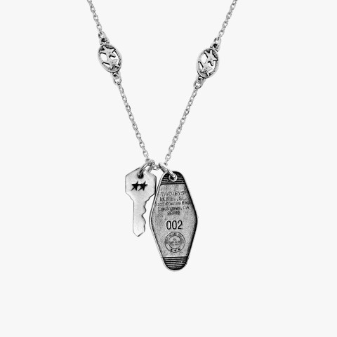 TwoJeys Motel Necklace Silver