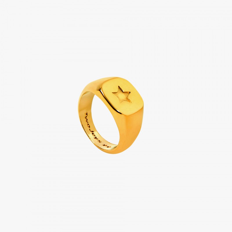 TwoJeys Star Signet Gold - STAR SIGNET GLD | Fuxia, Urban Tribes United